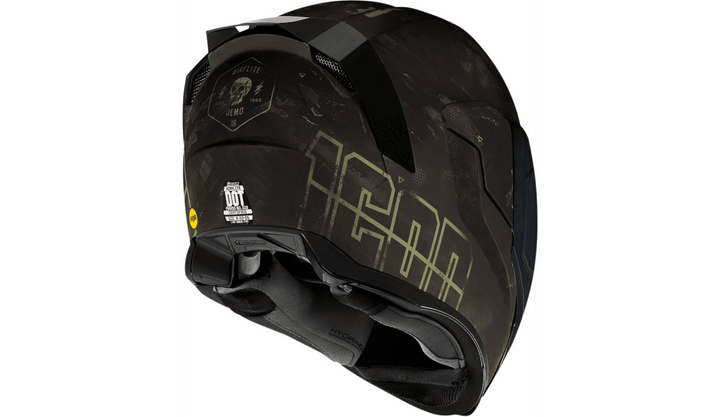Icon Airflite Demo MIPS Black Helmet - Motor Psycho Sport