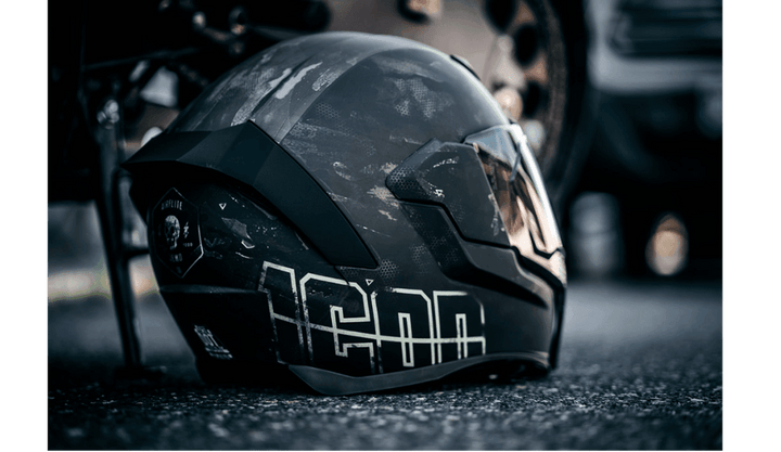Icon Airflite Demo MIPS Black Helmet - Motor Psycho Sport