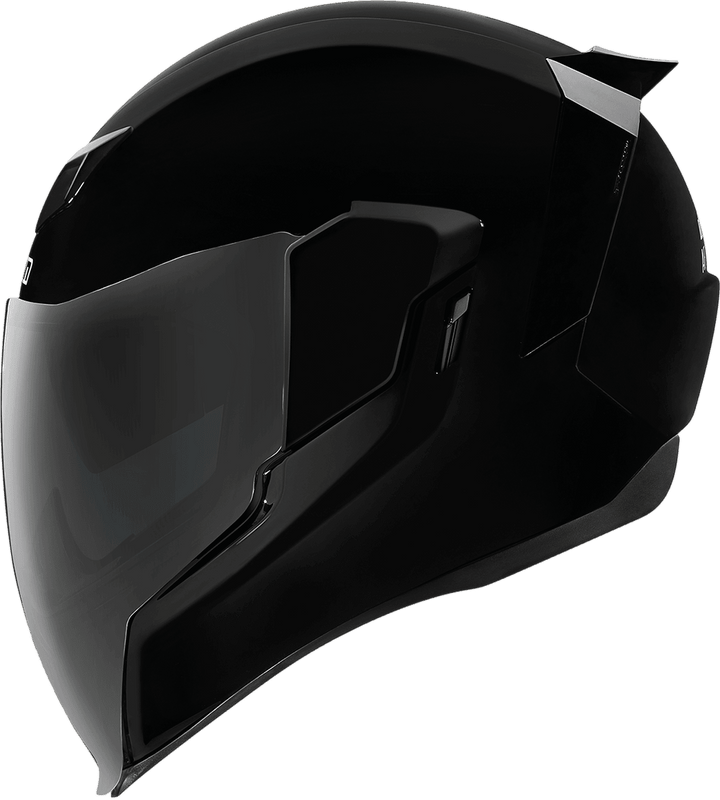 Icon Airflite Gloss Black Helmet - Motor Psycho Sport