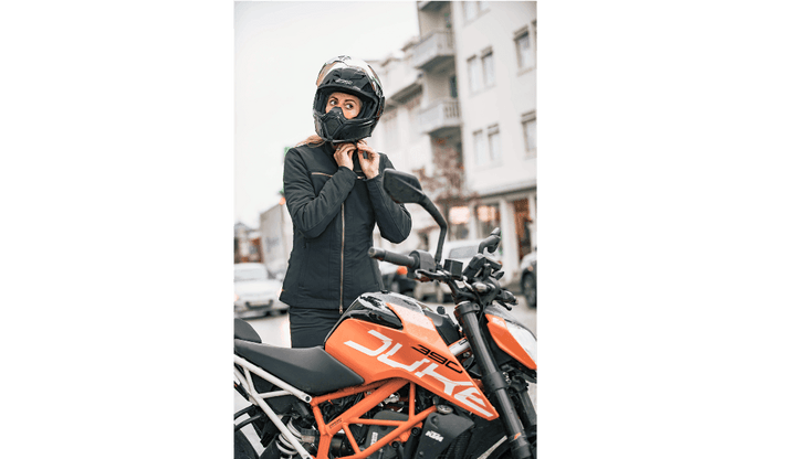 Icon Airflite Gloss Black Helmet - Motor Psycho Sport