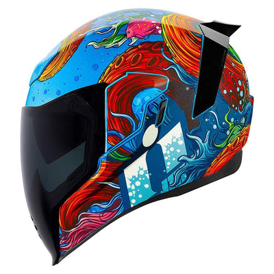 Icon Airflite Inky Blue Helmet - Motor Psycho Sport