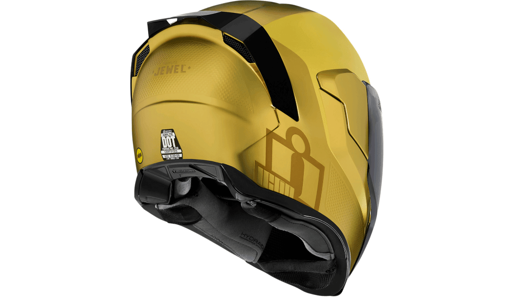 Icon Airflite MIPS Jewel Gold Helmet - Motor Psycho Sport