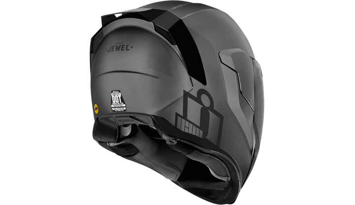 Icon Airflite MIPS Jewel Silver Helmet - Motor Psycho Sport