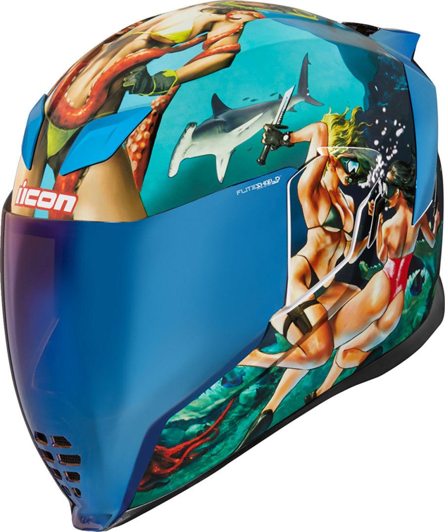 Icon Airflite Pleasuredome4 Helmet - Motor Psycho Sport