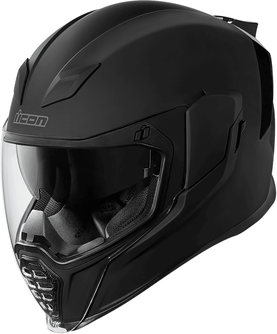 Icon Airflite Rubatone Black Helmet - Motor Psycho Sport