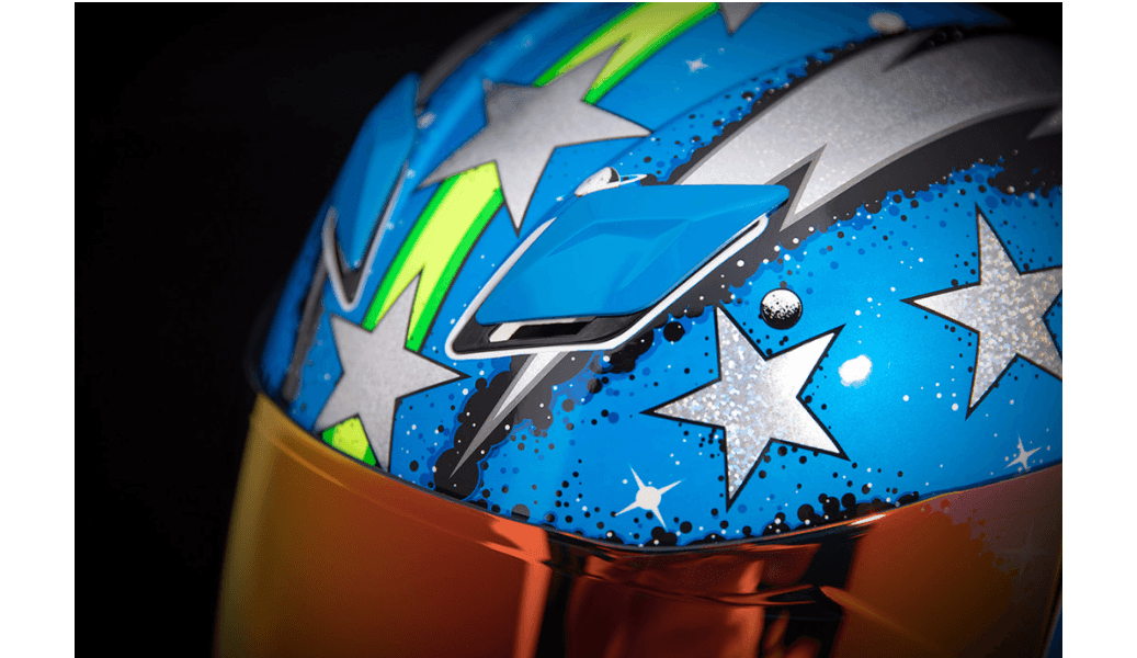 Icon Airflite Space Force Glory Helmet - Motor Psycho Sport