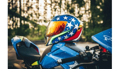 Icon Airflite Space Force Glory Helmet - Motor Psycho Sport