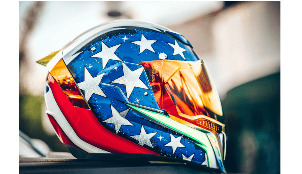Icon Airflite Space Force Glory Helmet - Motor Psycho Sport