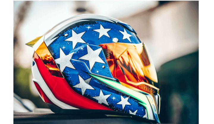 Icon Airflite Space Force Glory Helmet - Motor Psycho Sport