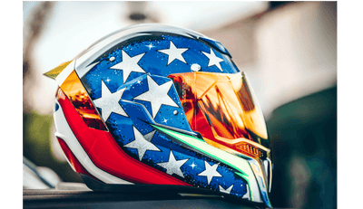 Icon Airflite Space Force Glory Helmet - Motor Psycho Sport