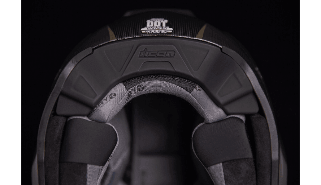 Icon Airflite UltraBolt Black Helmet - Motor Psycho Sport