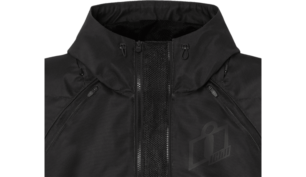Icon Airform Black Jacket - Motor Psycho Sport