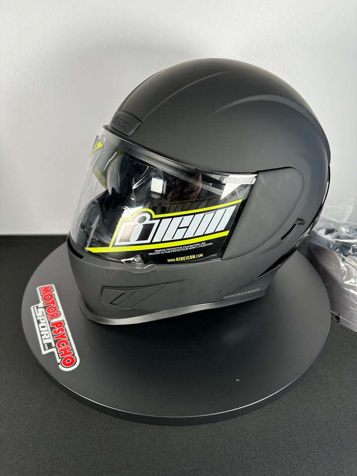 Icon Airform Dark Rubatone Helmet - Size Large - OPEN BOX - Motor Psycho Sport