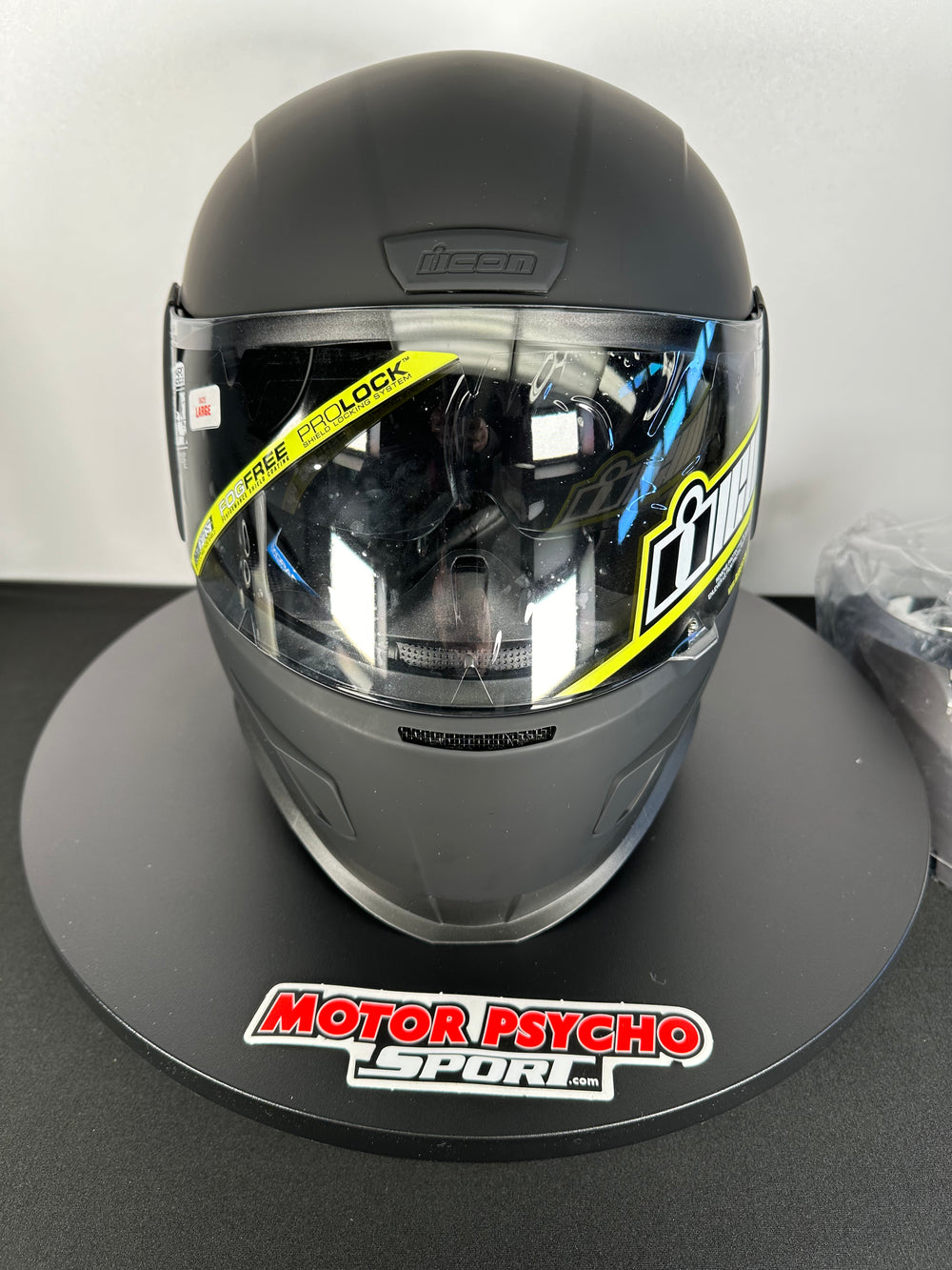 Icon Airform Dark Rubatone Helmet - Size Large - OPEN BOX - Motor Psycho Sport