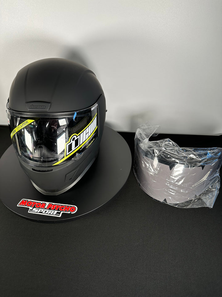 Icon Airform Dark Rubatone Helmet - Size Large - OPEN BOX - Motor Psycho Sport