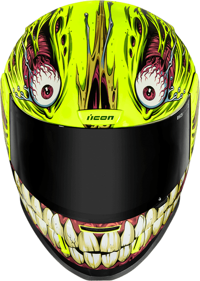 Icon Airform Facelift Hi-Viz Helmet - Motor Psycho Sport