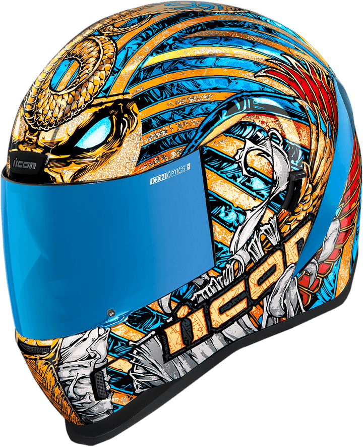 Icon Airform Pharaoh Gold Helmet - Motor Psycho Sport