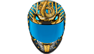 Icon Airform Pharaoh Gold Helmet - Motor Psycho Sport