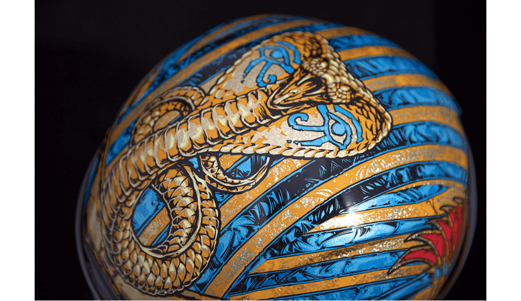 Icon Airform Pharaoh Gold Helmet - Motor Psycho Sport