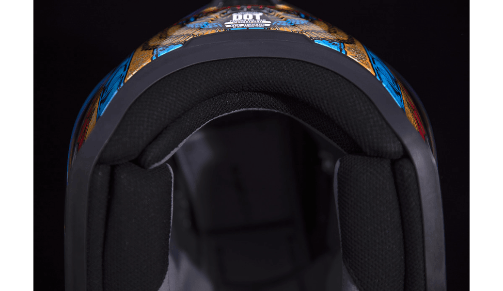 Icon Airform Pharaoh Gold Helmet - Motor Psycho Sport
