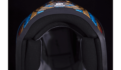 Icon Airform Pharaoh Gold Helmet - Motor Psycho Sport