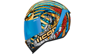 Icon Airform Pharaoh Gold Helmet - Motor Psycho Sport