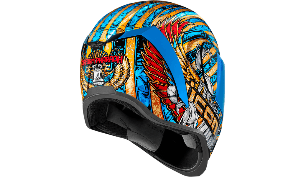 Icon Airform Pharaoh Gold Helmet - Motor Psycho Sport