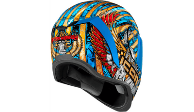 Icon Airform Pharaoh Gold Helmet - Motor Psycho Sport