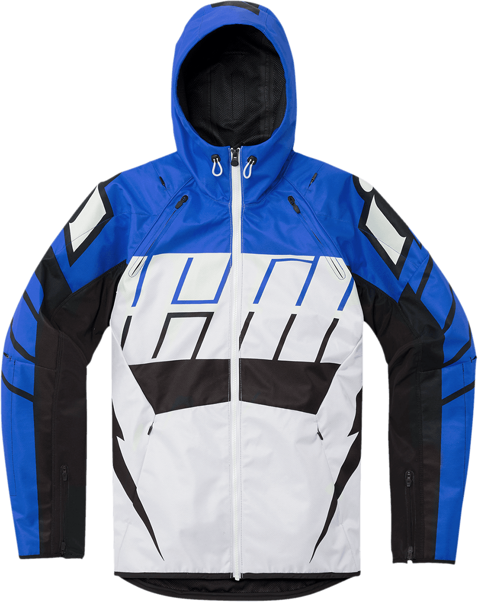 Icon Airform Retro Blue Jacket - Motor Psycho Sport