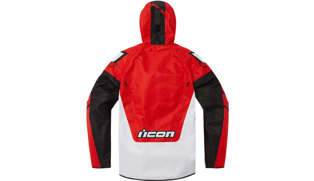 Icon Airform Retro Red Jacket - Motor Psycho Sport