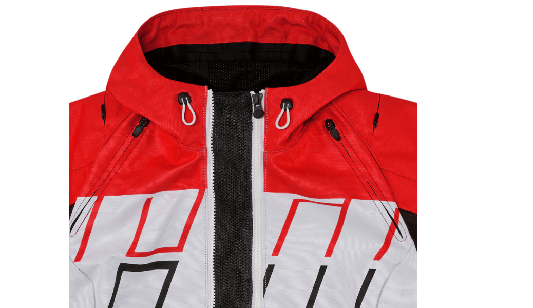Icon Airform Retro Red Jacket - Motor Psycho Sport