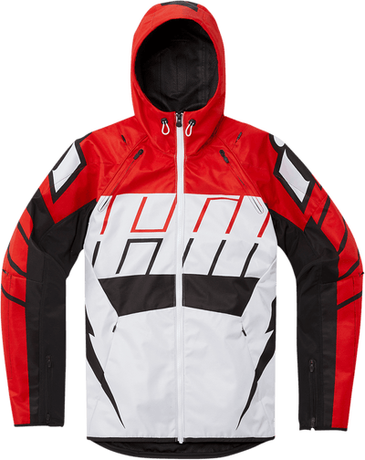 Icon Airform Retro Red Jacket - Motor Psycho Sport