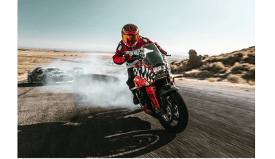 Icon Airform Retro Red Jacket - Motor Psycho Sport