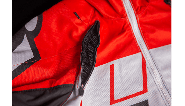 Icon Airform Retro Red Jacket - Motor Psycho Sport