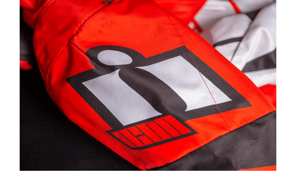 Icon Airform Retro Red Jacket - Motor Psycho Sport