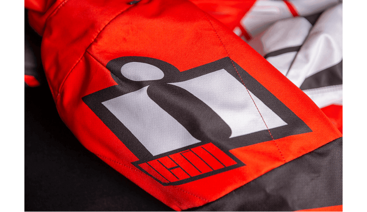 Icon Airform Retro Red Jacket - Motor Psycho Sport