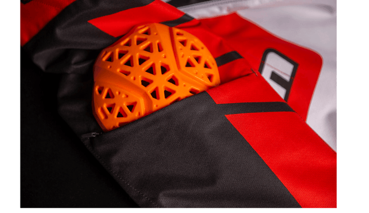 Icon Airform Retro Red Jacket - Motor Psycho Sport