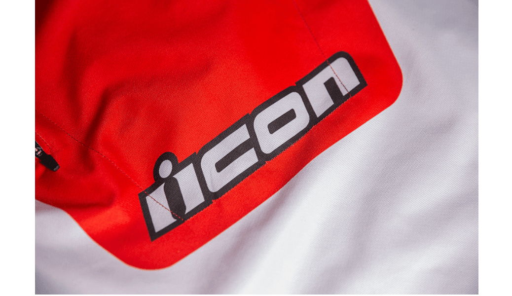 Icon Airform Retro Red Jacket - Motor Psycho Sport