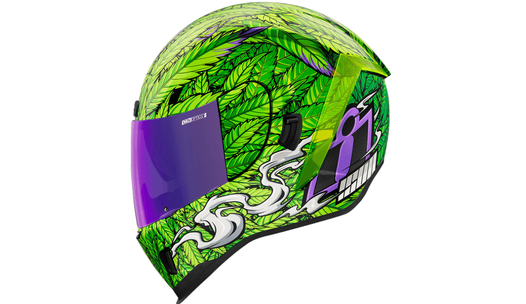 Icon Airform Ritemind Glow Green Helmet - Motor Psycho Sport