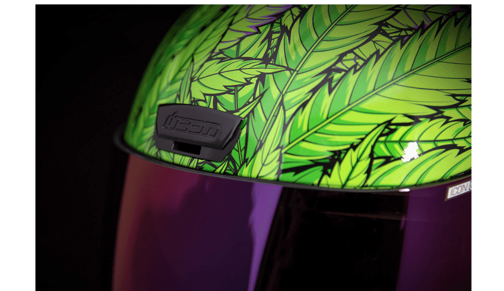 Icon Airform Ritemind Glow Green Helmet - Motor Psycho Sport