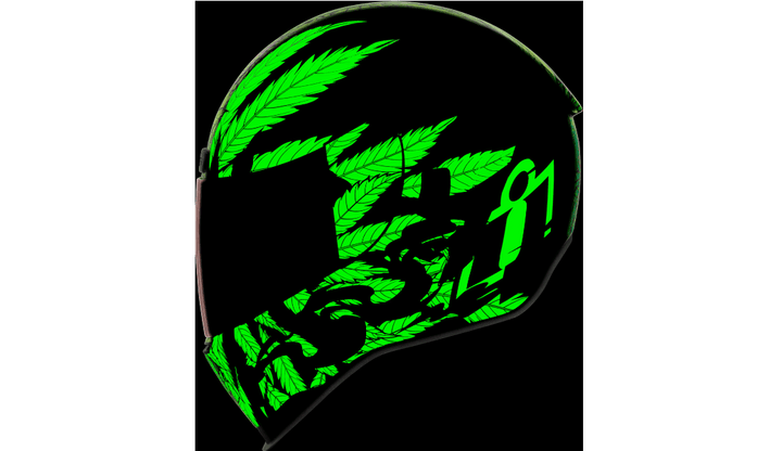 Icon Airform Ritemind Glow Green Helmet - Motor Psycho Sport