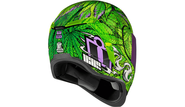 Icon Airform Ritemind Glow Green Helmet - Motor Psycho Sport