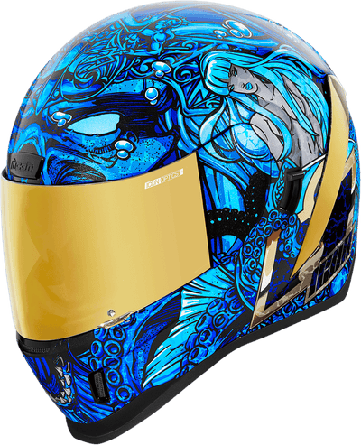 Icon Airform Ship's Company Blue Helmet - Motor Psycho Sport