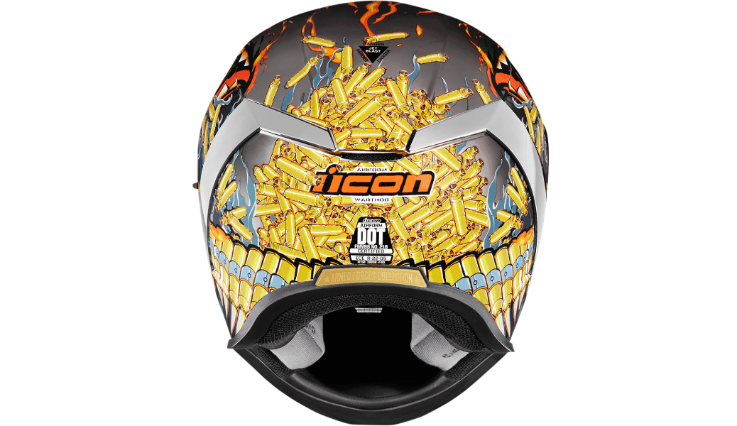 Icon Airform Warthog Silver Helmet - Motor Psycho Sport