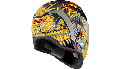 Icon Airform Warthog Silver Helmet - Motor Psycho Sport