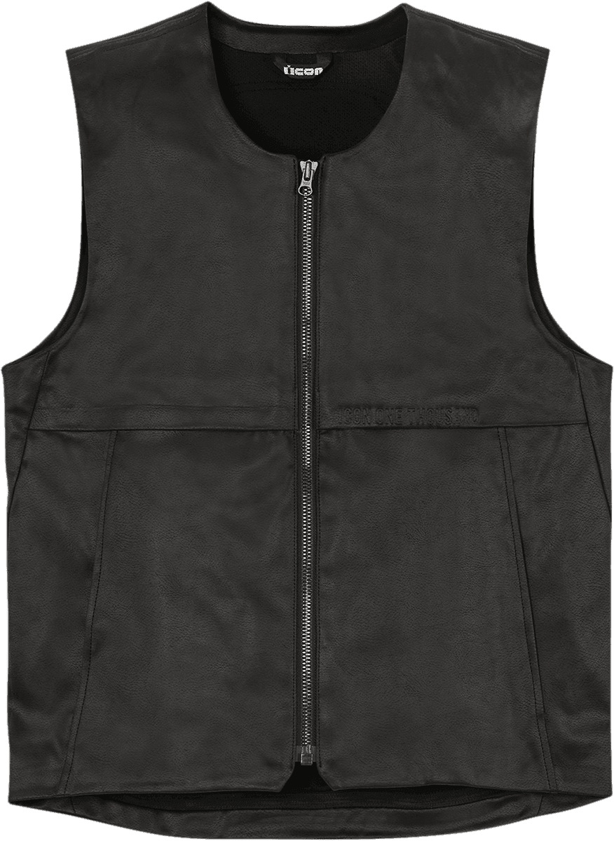 Icon Backlot Black Vest - Motor Psycho Sport