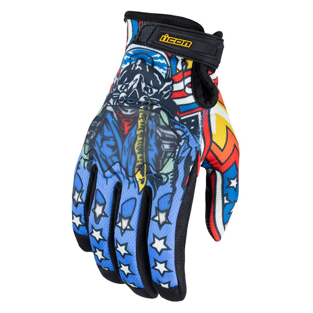 Icon Hooligan Flyboy CE Gloves - Motor Psycho Sport