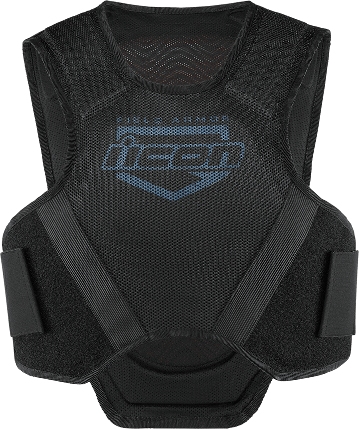 Icon Men's Field Armor Softcore Vest - Black - Motor Psycho Sport