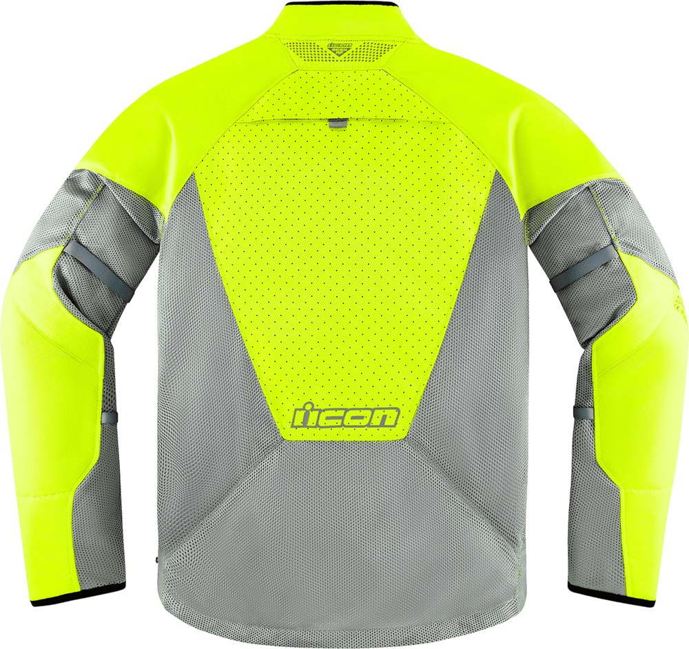 Icon Men's Mesh AF Jacket - Hi-Viz - Motor Psycho Sport