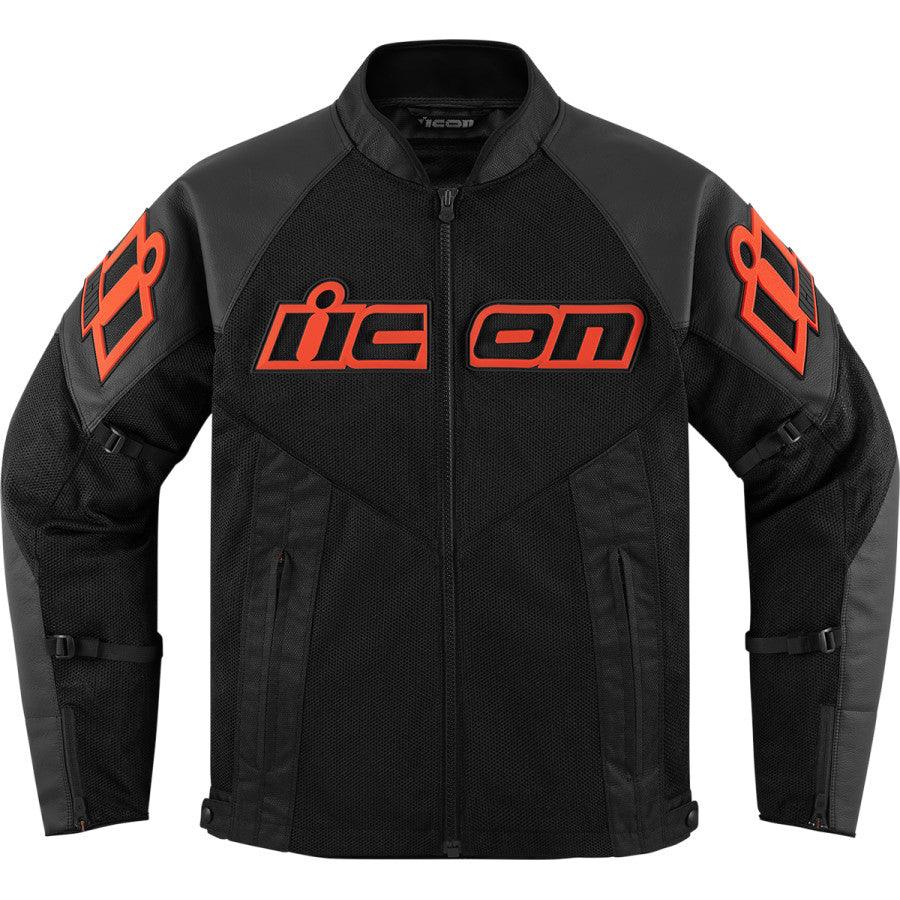 Icon Mesh AF Leather Jacket - Motor Psycho Sport